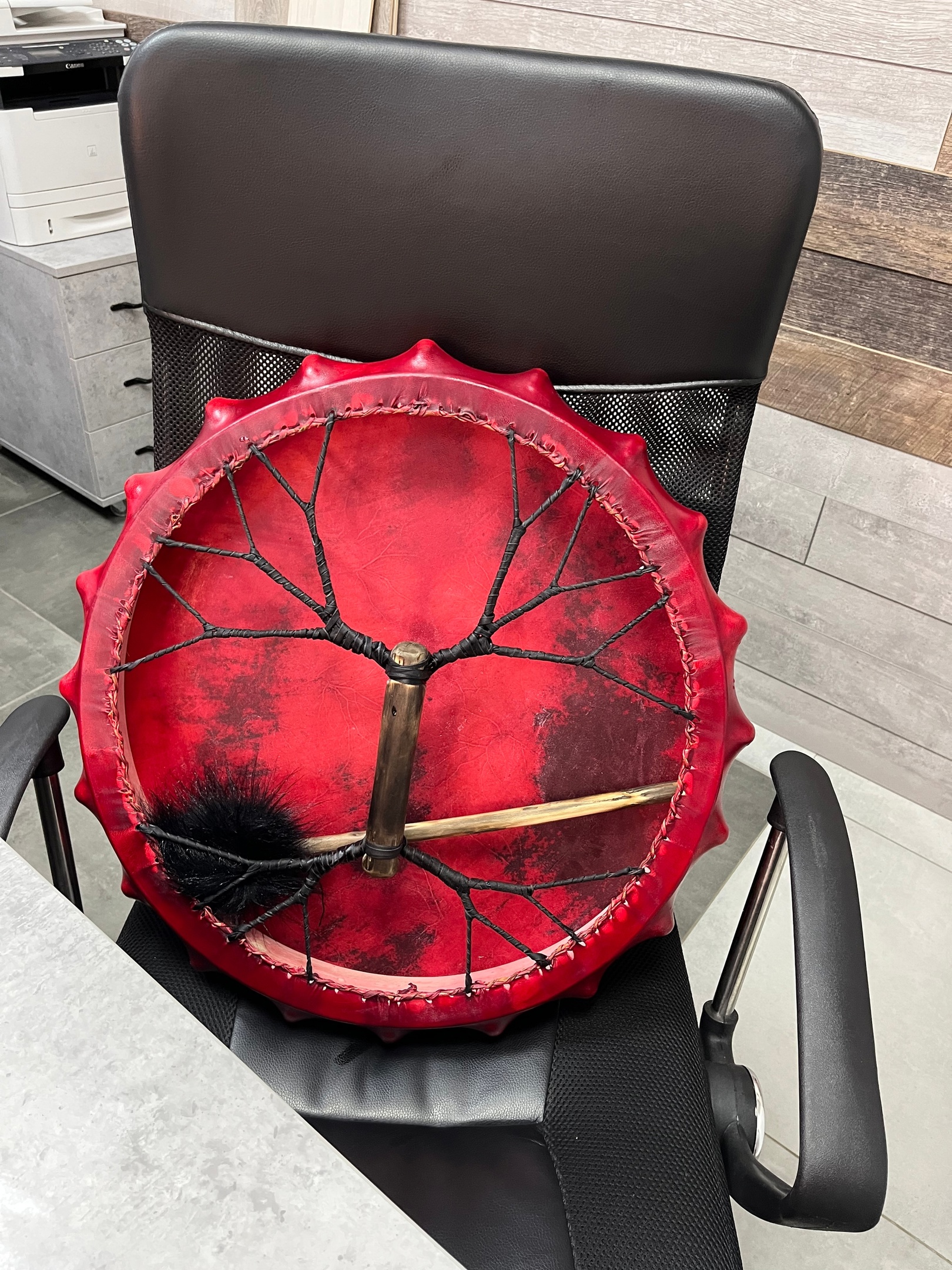 Шаманский бубен (Красное солнце)