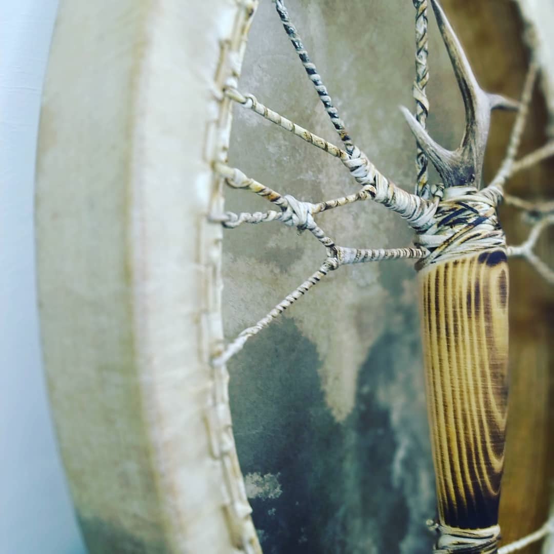 Шаманский бубен (Эллипсной формы)